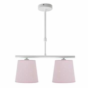 Distribuidor - Lâmpadas Diversas | Lâmpadas Infantil | LAMPARA CONSCIENCIA 2XE14 ROSA REGX39X16 CM Ref: 122852000